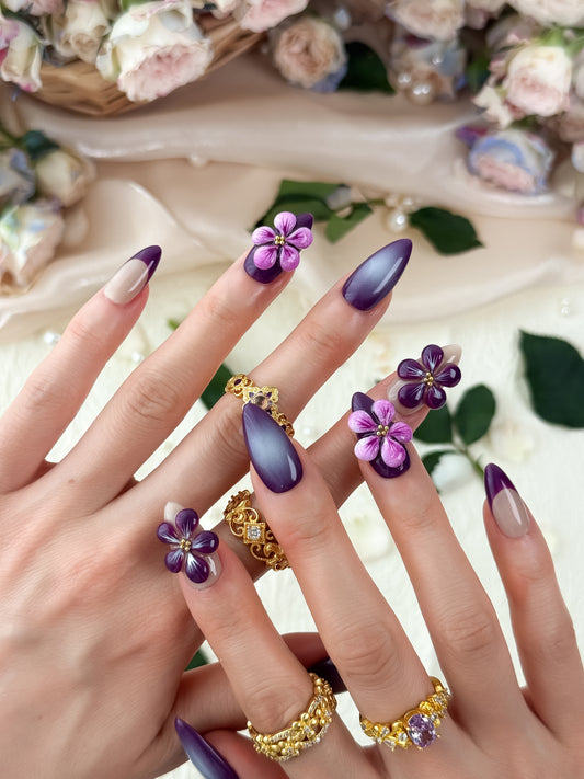 Lavender Bliss - NailVesta press-on nails image 1