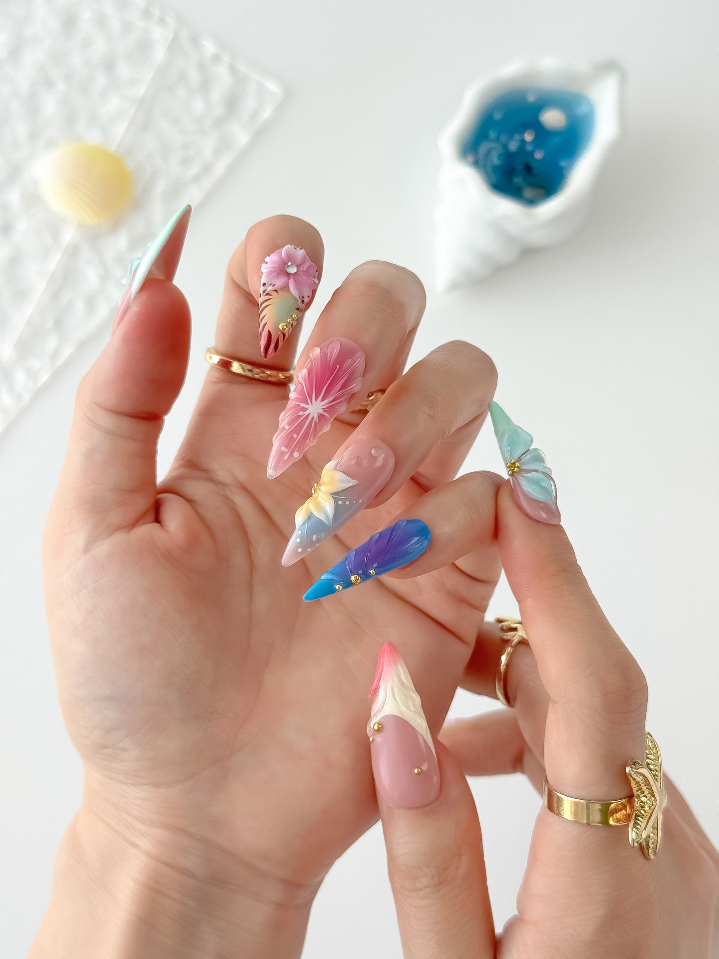 Prism Aura - NailVesta press-on nails image 2