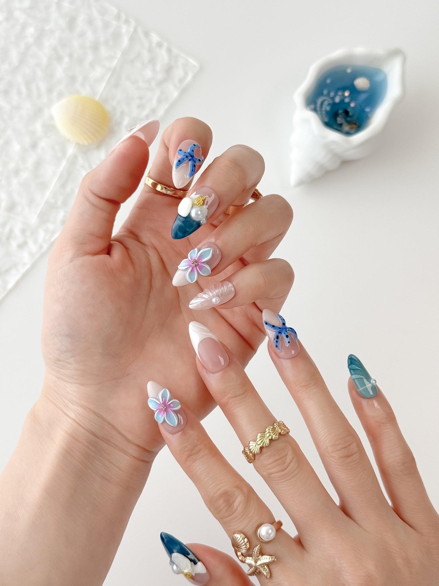 Starry Tide - NailVesta press-on nails image 2