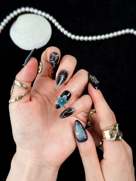 Stellar Whisper - NailVesta press-on nails image 1
