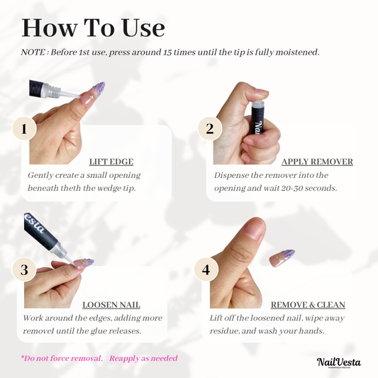 Nail Glue Remover Pen