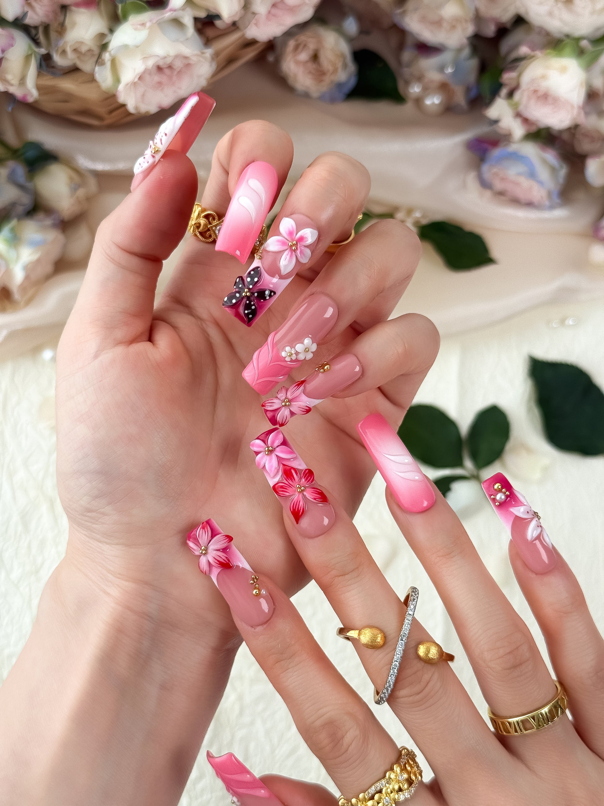 Acai Bloom - NailVesta press-on nails image 1