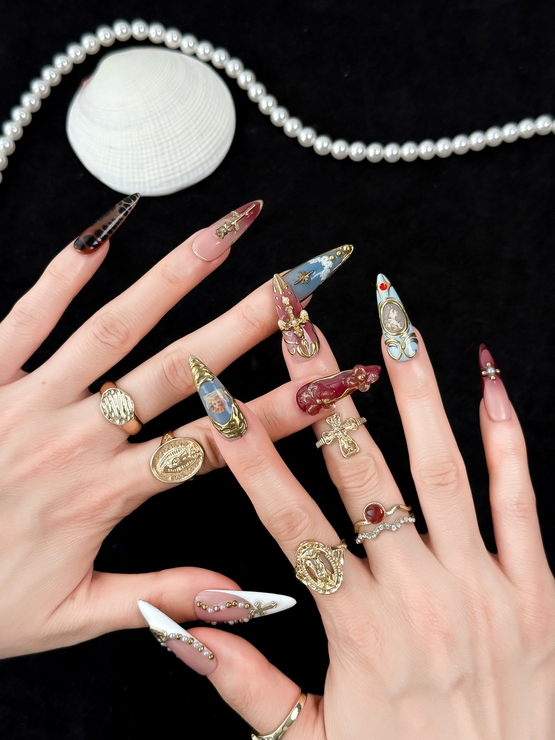 Angel’s Blush - NailVesta press-on nails image 1