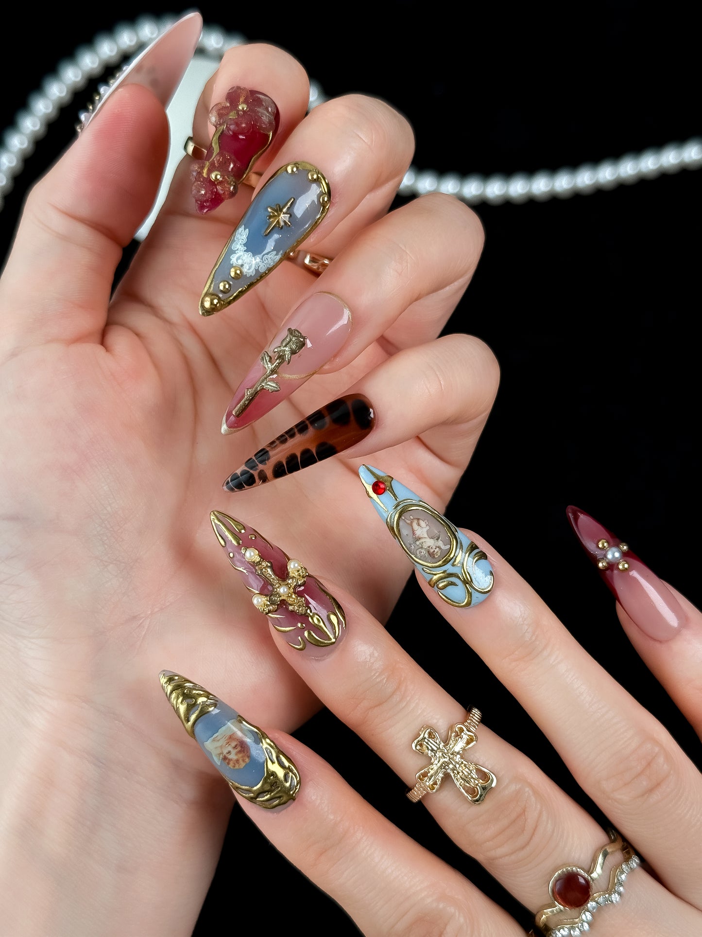 Angel’s Blush - NailVesta press-on nails image 2