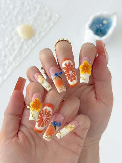 Apricot Cream - NailVesta press-on nails image 2