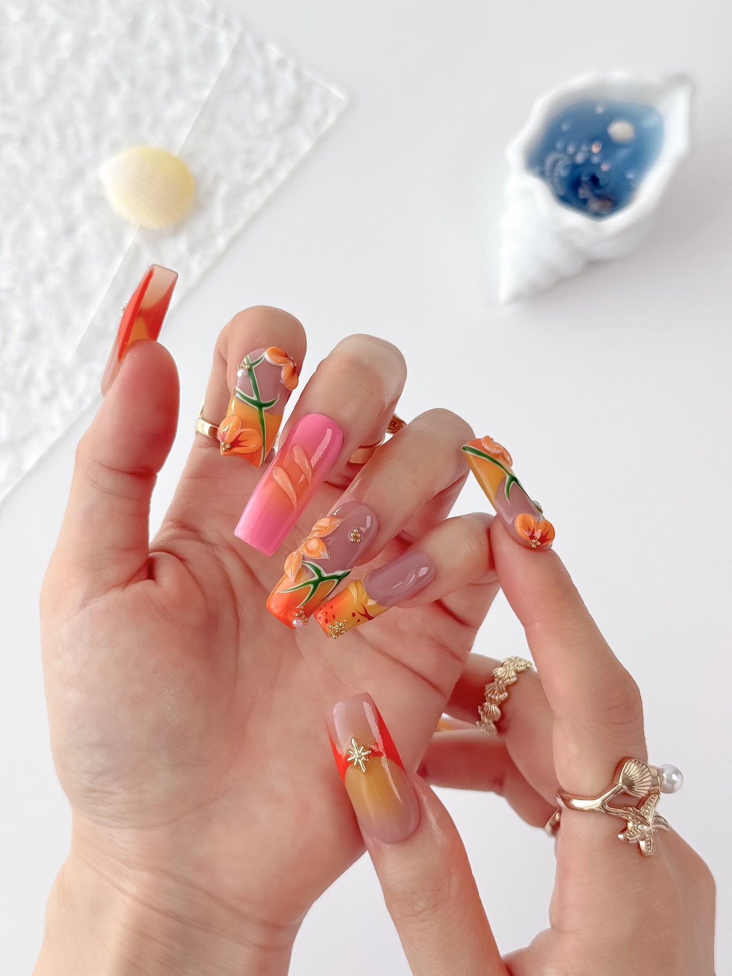 Citrus Veil - NailVesta press-on nails image 2