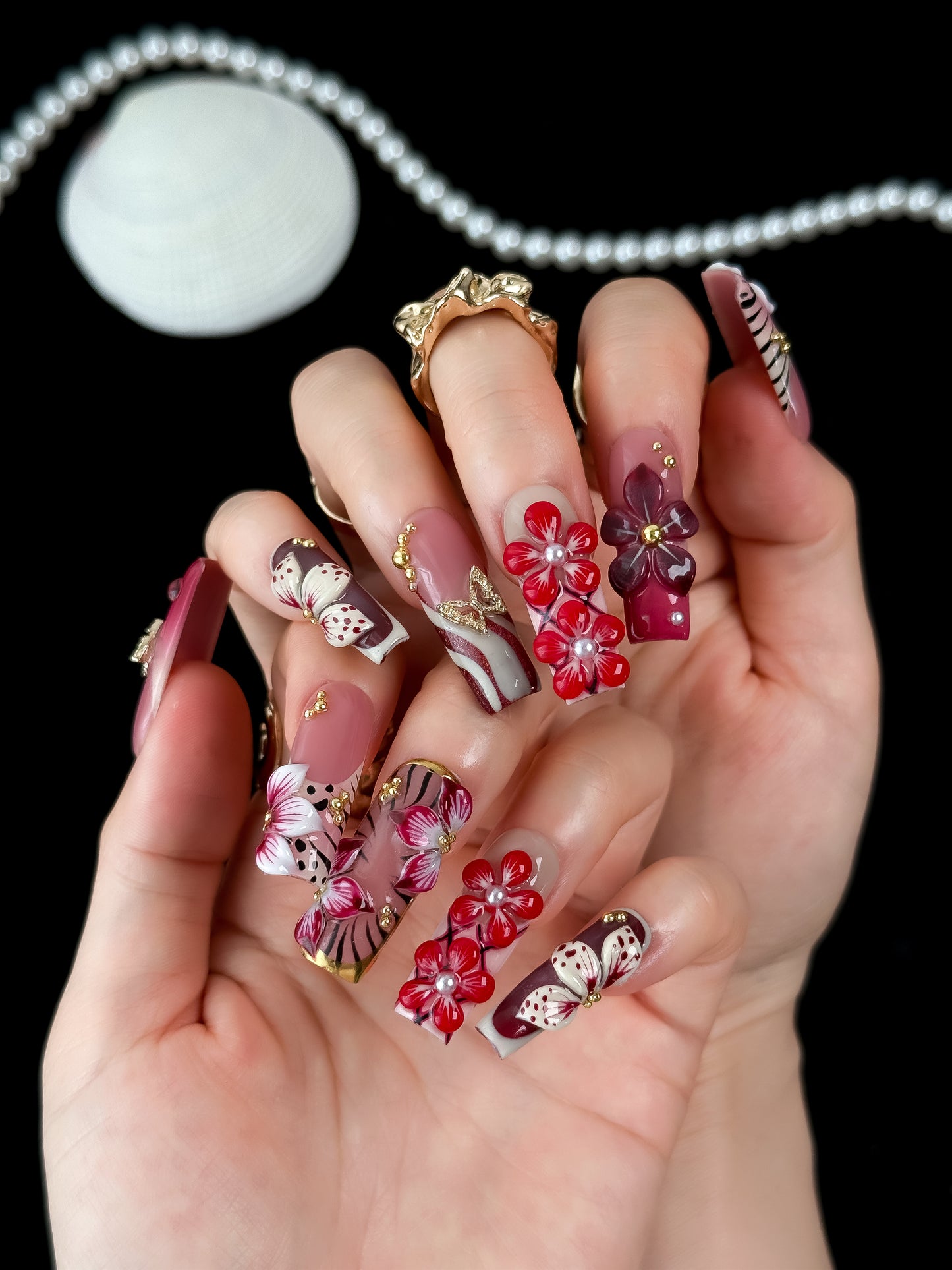 Fairy Garden - NailVesta press-on nails image 1