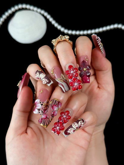 Fairy Garden - NailVesta press-on nails image 1