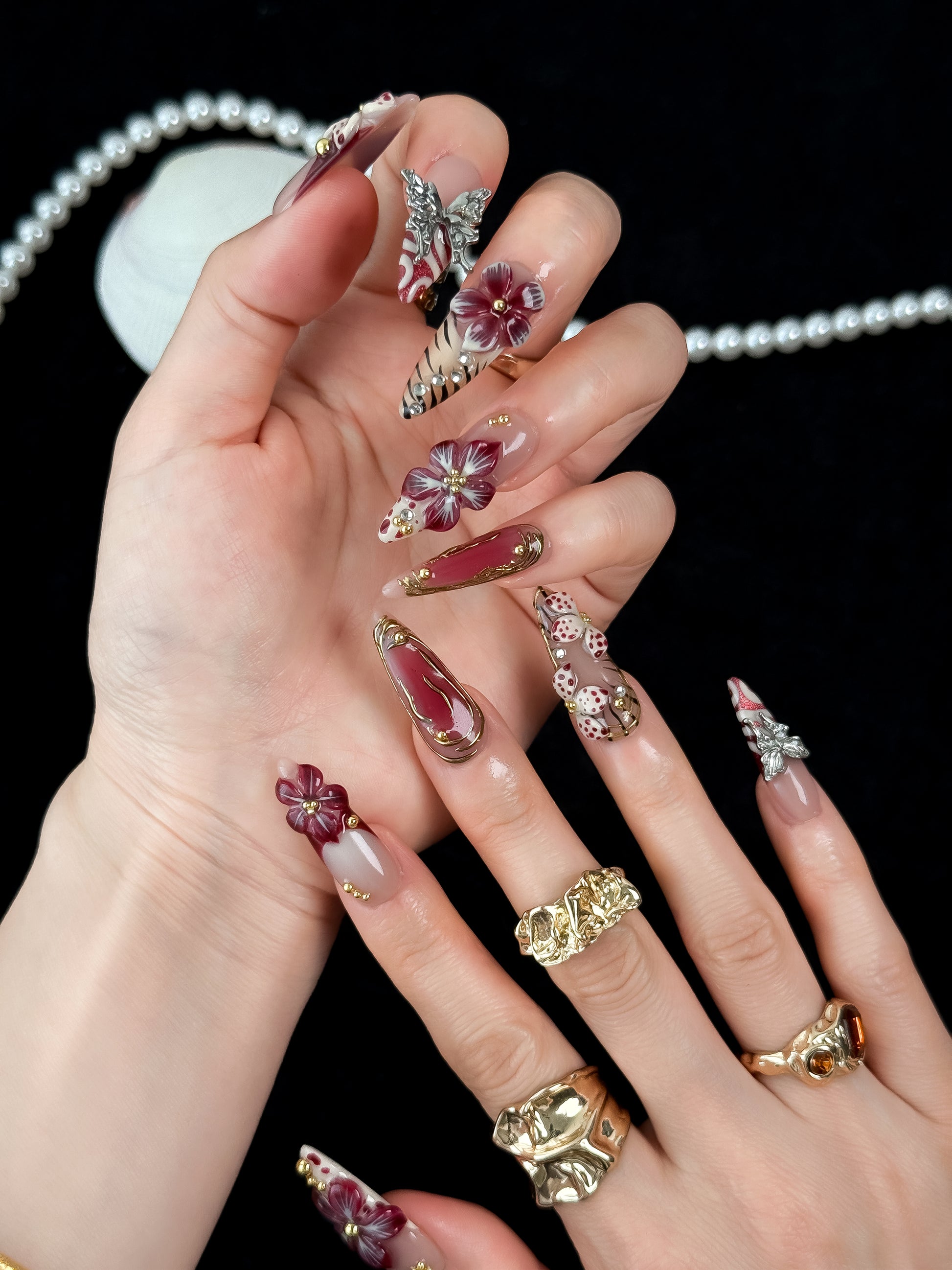 Fairy Nectar - NailVesta press-on nails image 1