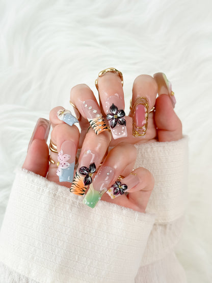 Floral Muse - NailVesta press-on nails image 2