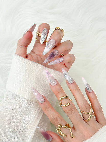 Glossy Aura - NailVesta press-on nails image 2