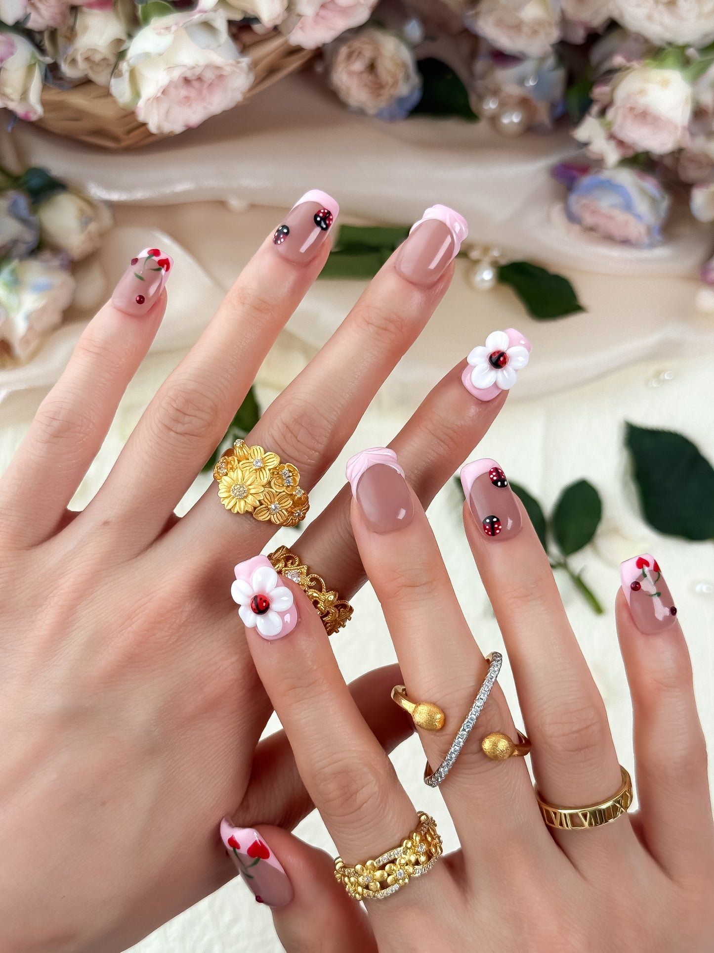 Lady Cherry - NailVesta press-on nails image 2