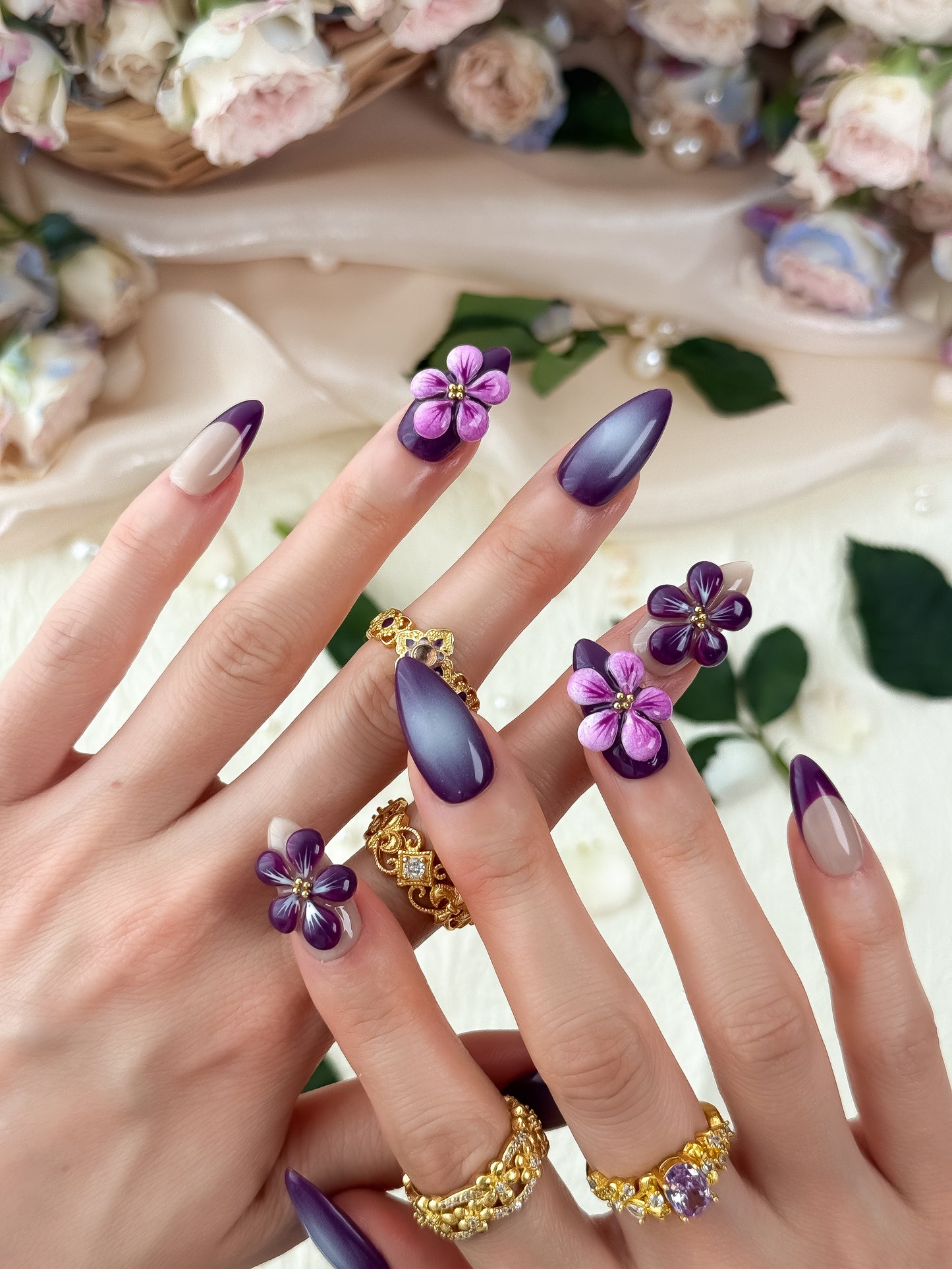 Lavender Bliss - NailVesta press-on nails image 1
