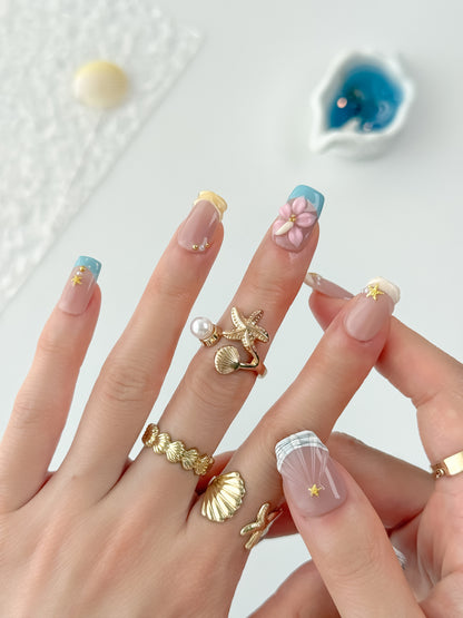 Pastel Coast - NailVesta press-on nails image 2