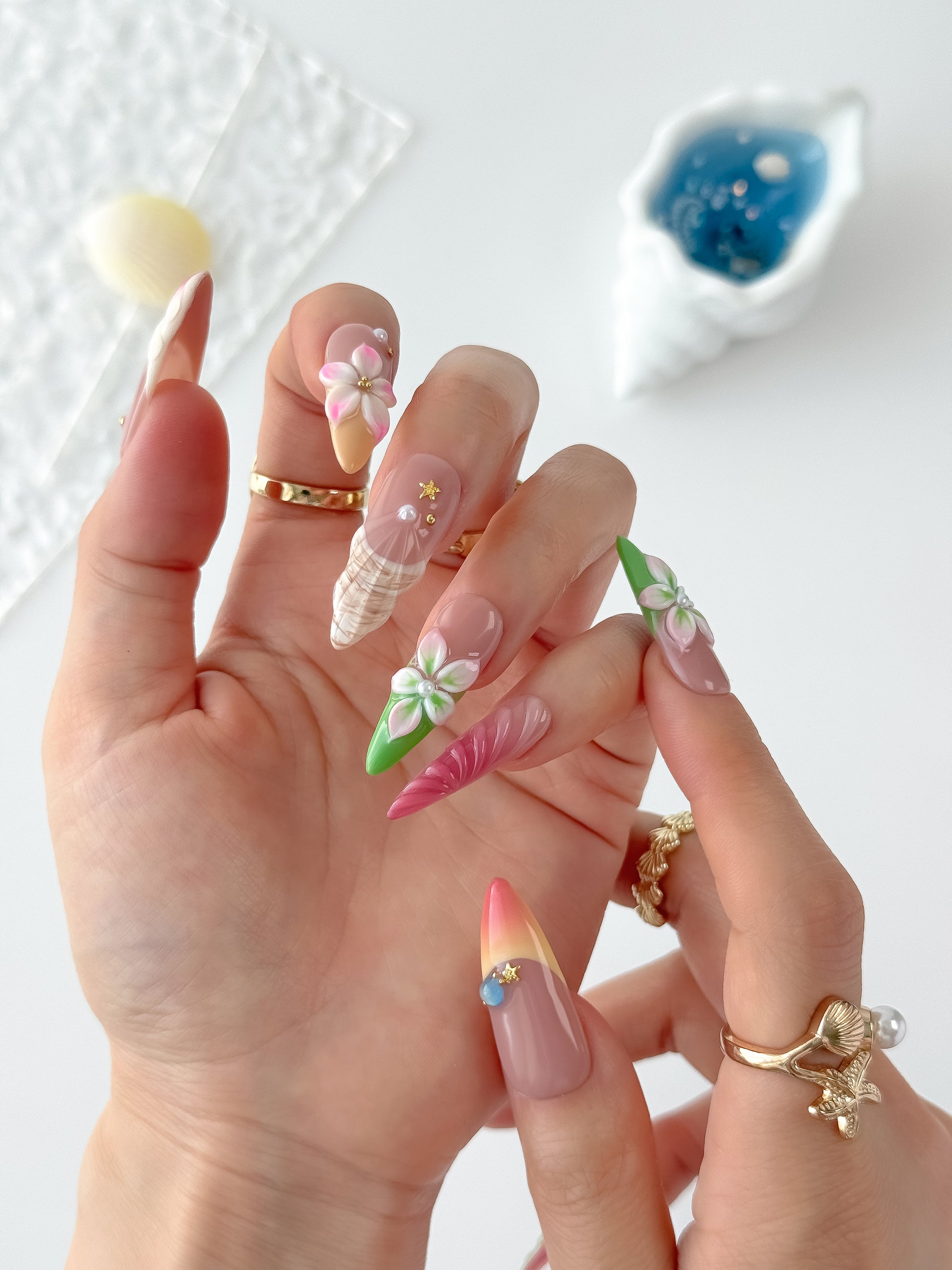 Petal Gelato - NailVesta press-on nails image 2