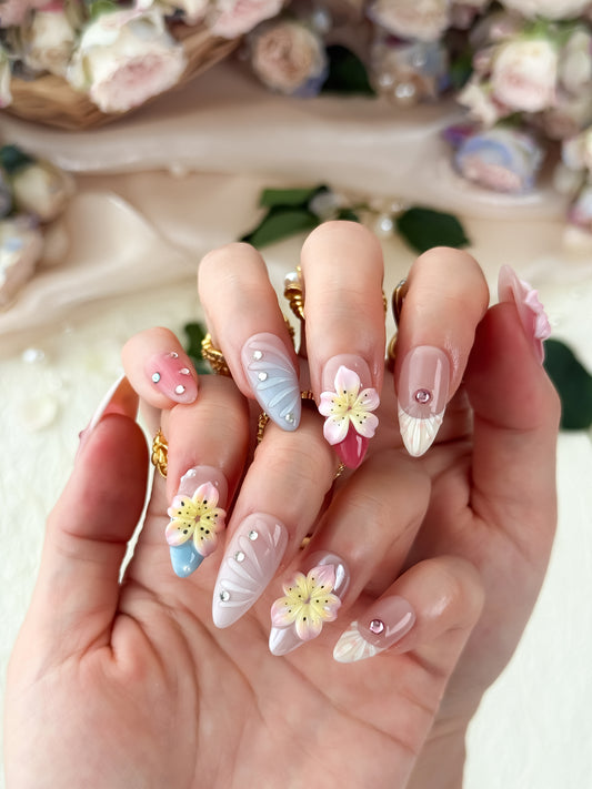 Petal Muse - NailVesta press-on nails image 1