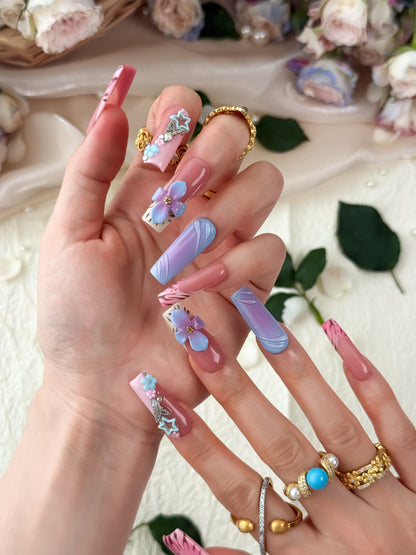 Rosy Tigress - NailVesta press-on nails image 2