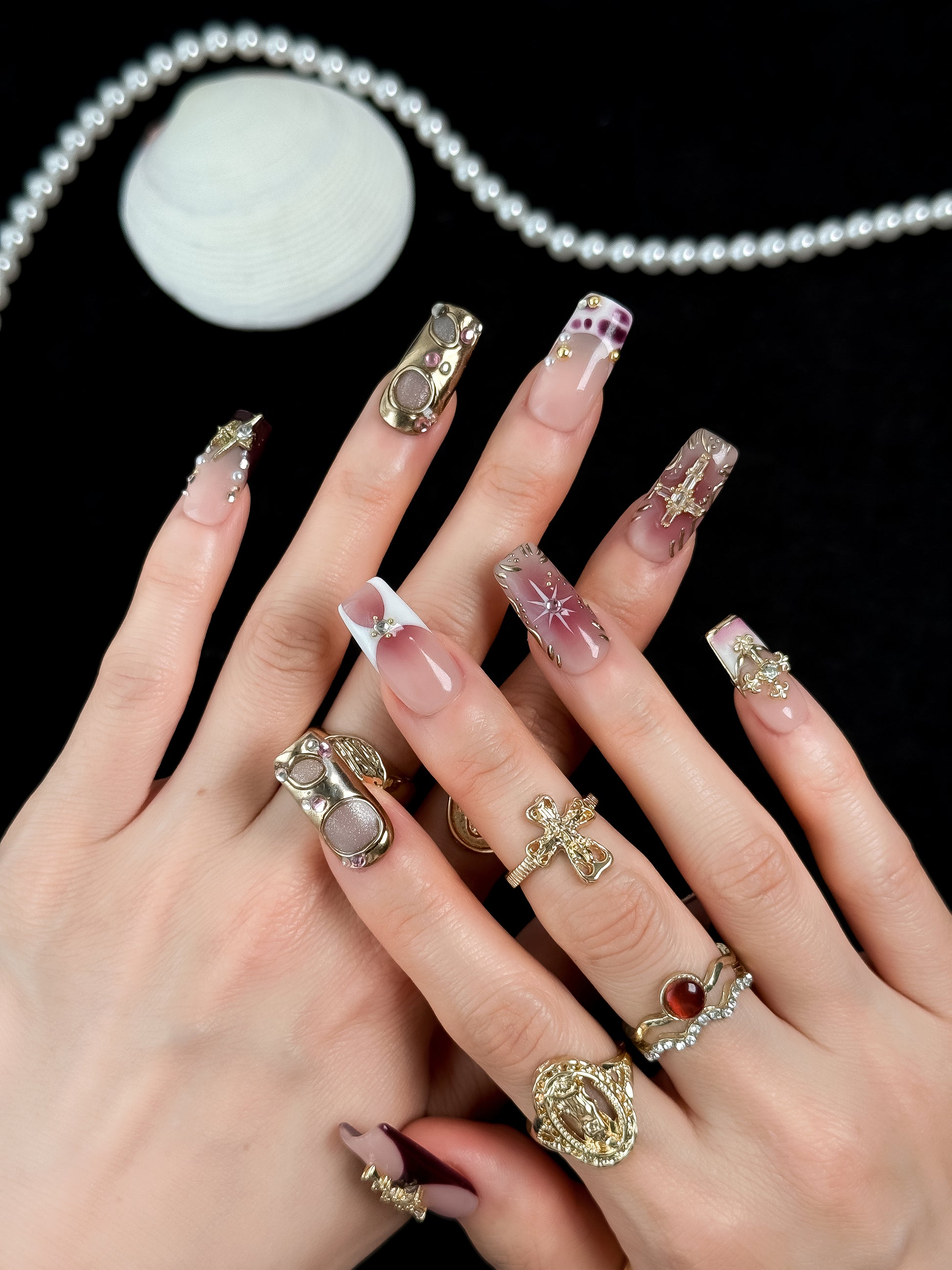 Royal Treasure - NailVesta press-on nails image 2