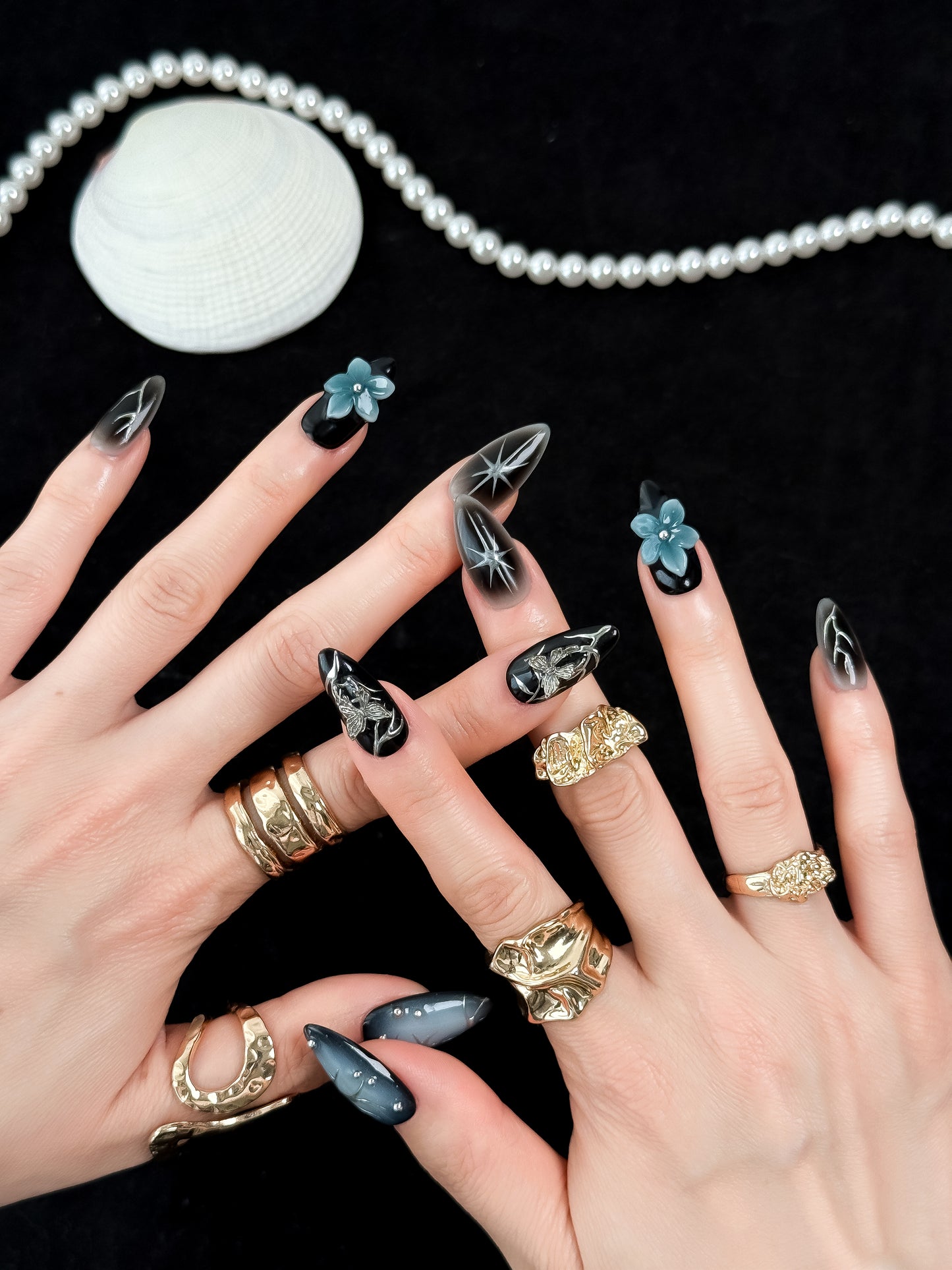 Stellar Whisper - NailVesta press-on nails image 2