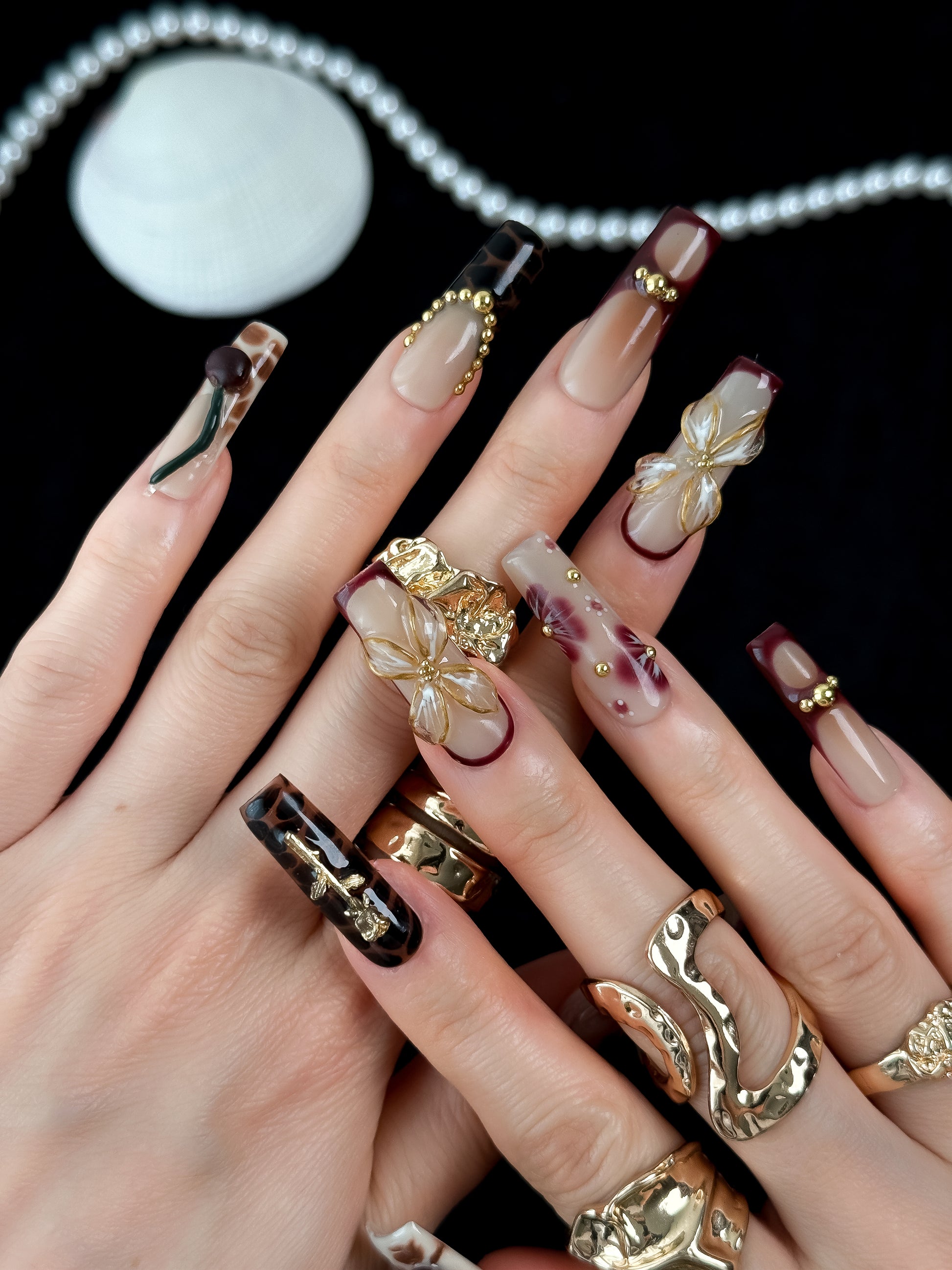 Vintage Bloom - NailVesta press-on nails image 2